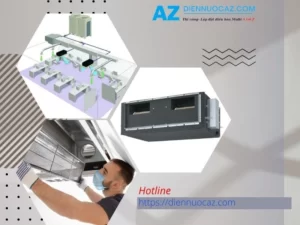 Điều hòa âm trần nối ống gió là gì