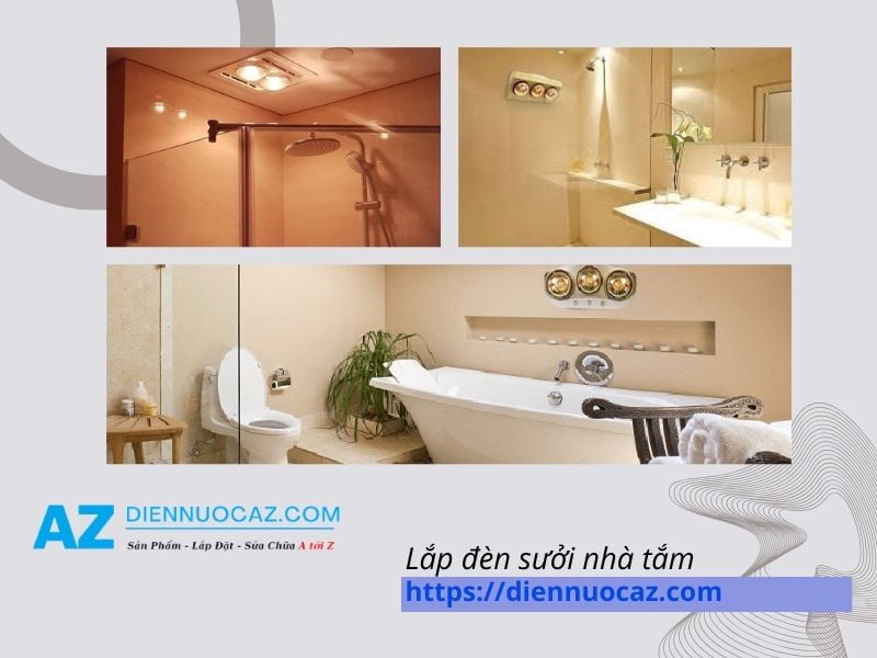 Tiêu chí chọn đèn sưởi nhà tắm