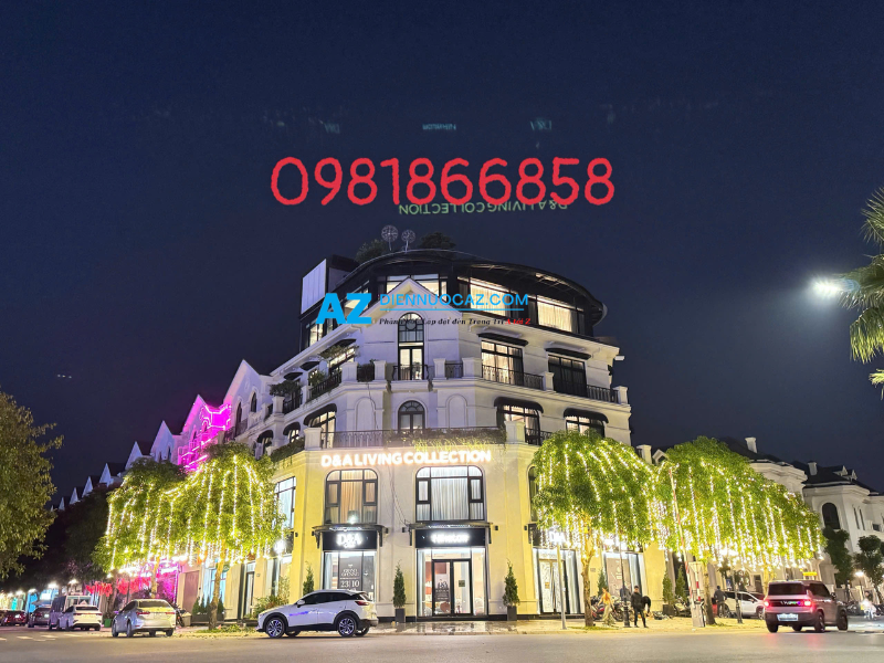 Thi Công đèn led cho cây