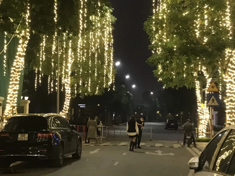 lap-den-led-cay-xanh-tai-vinhomes-green-bay-3-jpg lắp đèn led cây xanh tại vinhoems green bay