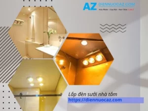 Lắp đèn sưởi nhà tắm