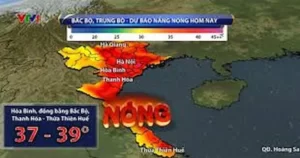 nắng nóng ở Miền Bắc