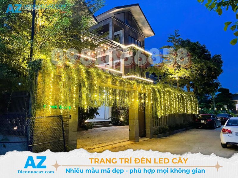 trang tri den led cay 1