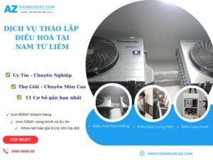lắp điều hoà quận nam từ liêm